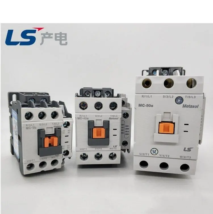 Metasol Ac Magnetic Contactor Mc-9B Mc-12B Mc-18B Mc-25B Ls Electric 9A 12A 18A 25A 6