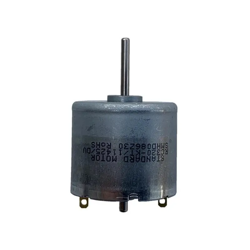 Micro 320 Dc Motor Long Shaft Length 15Mm Electric 6V 9V 12V High Speed 4100Rpm 6200Rpm 8300Rpm Carbon Brush Diy Fan Model 1