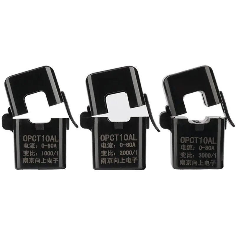 Miniature Split Core Current Transformer Opct10al 10A 20A 30A 60A 100Mv 1