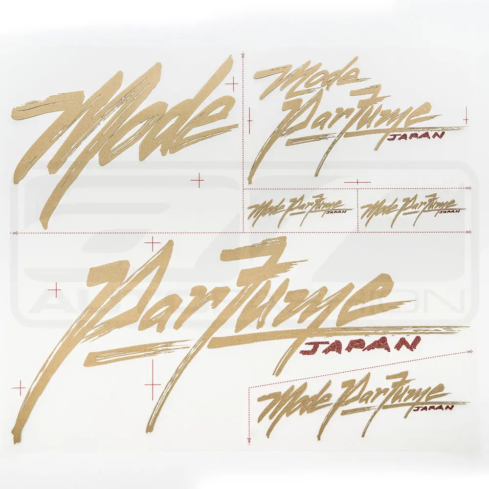Mode Parfume Brush Sticker Pack 1