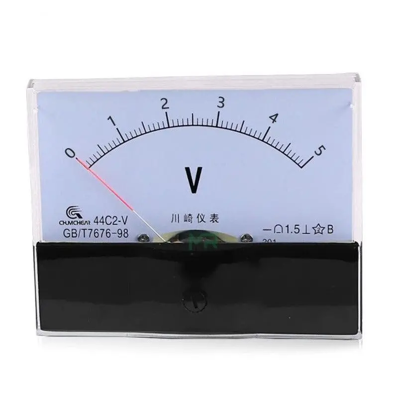 Mr- 44C2 Dc Voltmeter Analog Panel Pointer Voltmeter| Dc 1V Up To 500V 1