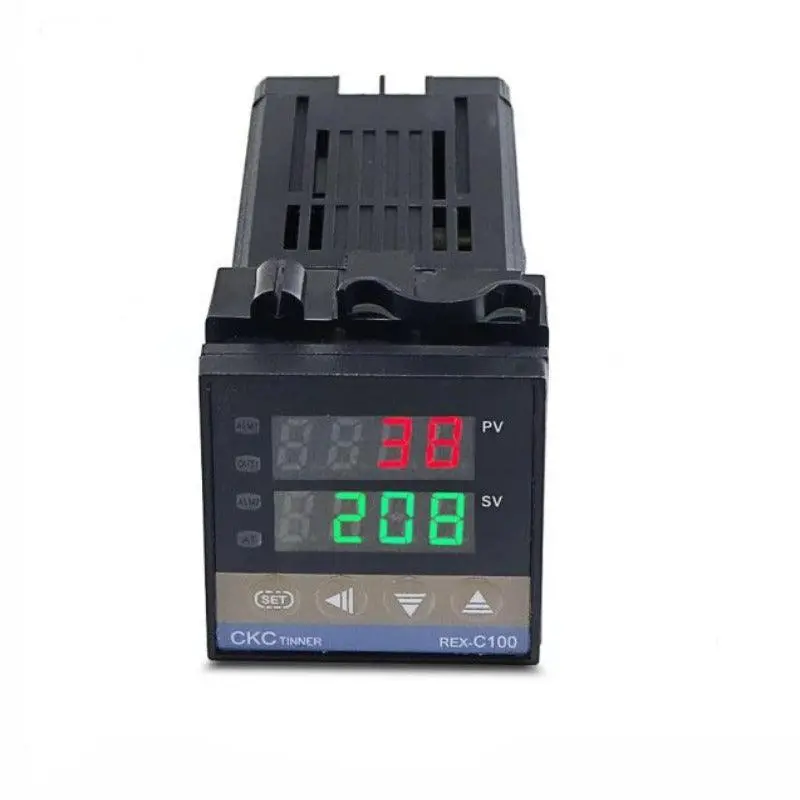 Mr- Digital 220V Pid Rex-C100 Temperature Controller + Max.40A Ssr+K Thermocouple Pid Controller Set + Heat Sink 1
