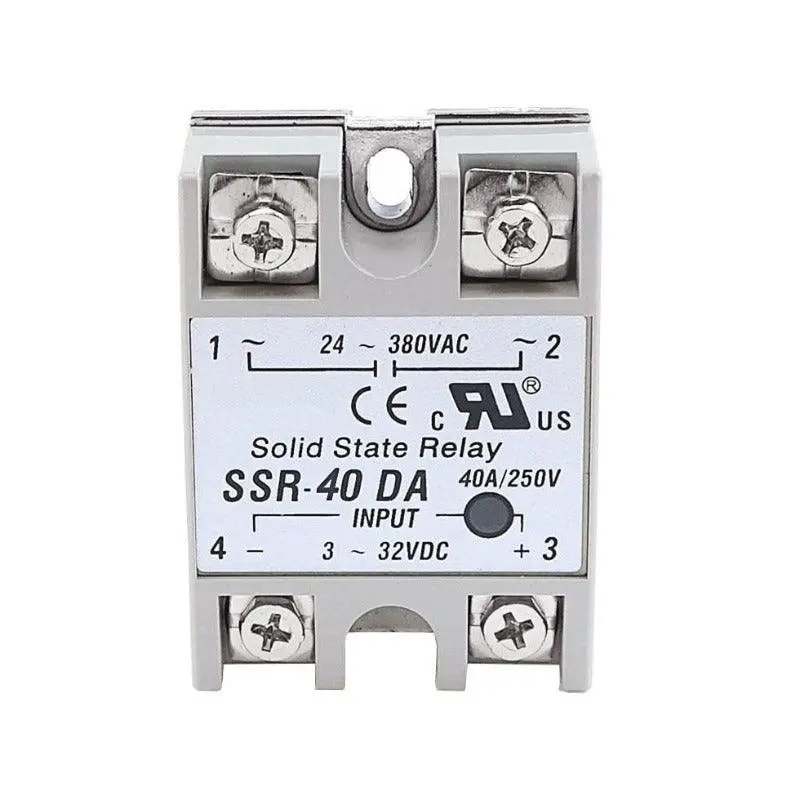 Mr- Digital 220V Pid Rex-C100 Temperature Controller + Max.40A Ssr+K Thermocouple Pid Controller Set + Heat Sink 3