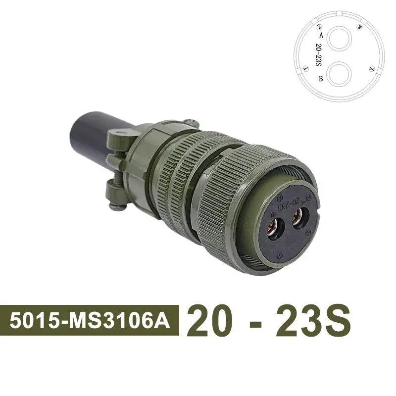 Ms3102a Military Specification Connector 5015 Mil Std 20-23 Circular Connectors Mil-C 20-19 20-4 Plug Ms3106a Ms3108a Socket 10