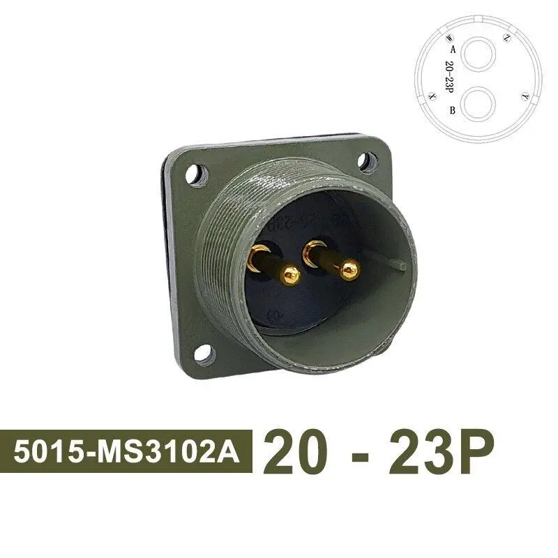 Ms3102a Military Specification Connector 5015 Mil Std 20-23 Circular Connectors Mil-C 20-19 20-4 Plug Ms3106a Ms3108a Socket 11