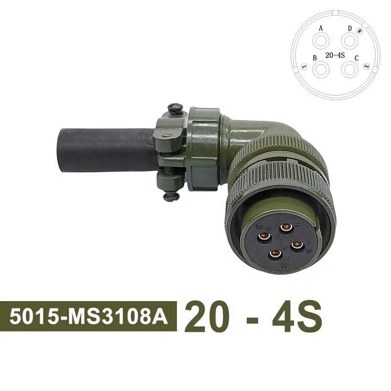 Ms3102a Military Specification Connector 5015 Mil Std 20-23 Circular Connectors Mil-C 20-19 20-4 Plug Ms3106a Ms3108a Socket 18
