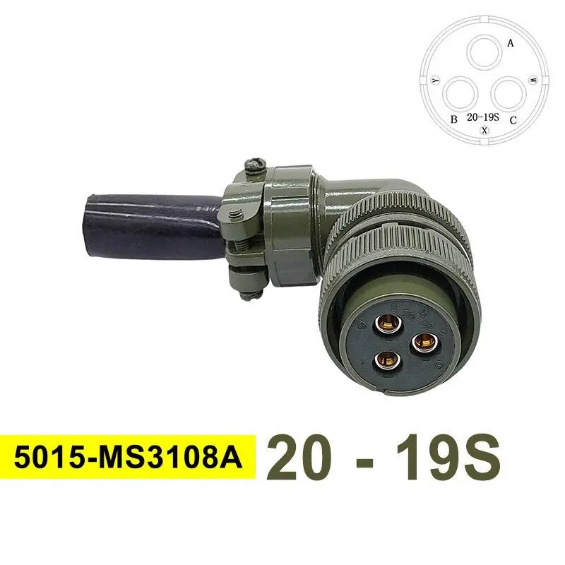 Ms3102a Military Specification Connector 5015 Mil Std 20-23 Circular Connectors Mil-C 20-19 20-4 Plug Ms3106a Ms3108a Socket 12