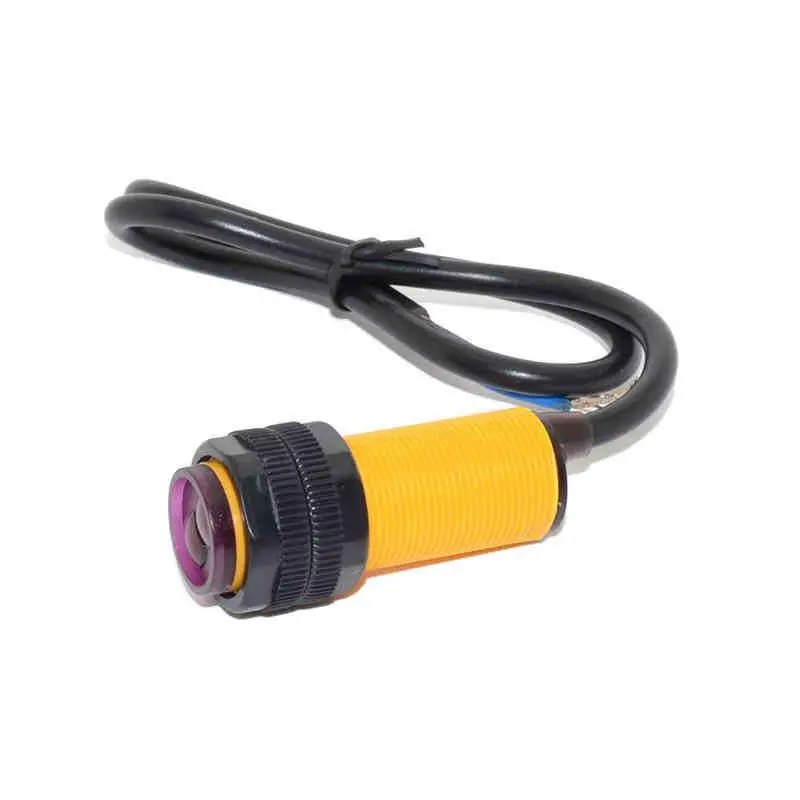 Obstacle Avoidance Vehicle Sensor E18-D80nk Photoelectric Sensor Proximity Switch Infrared 3-80Cm Detection Range Adjustable 1
