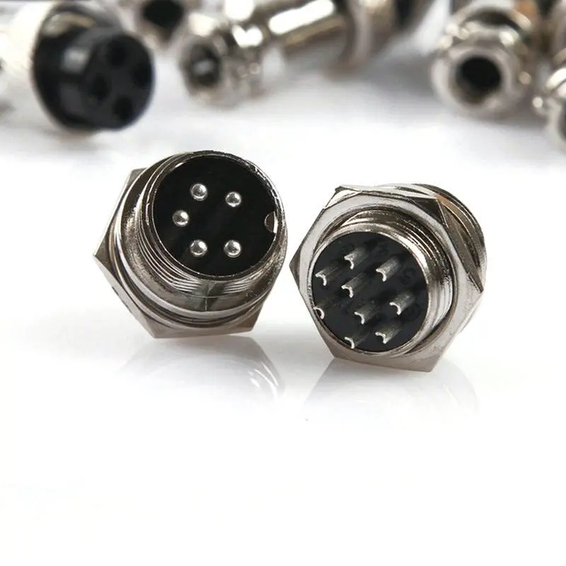Only Male Socket Of 7/16&Quot; Gx12 Cable Connector 2Pin3pin4pin 5Pin6pin7pin 1