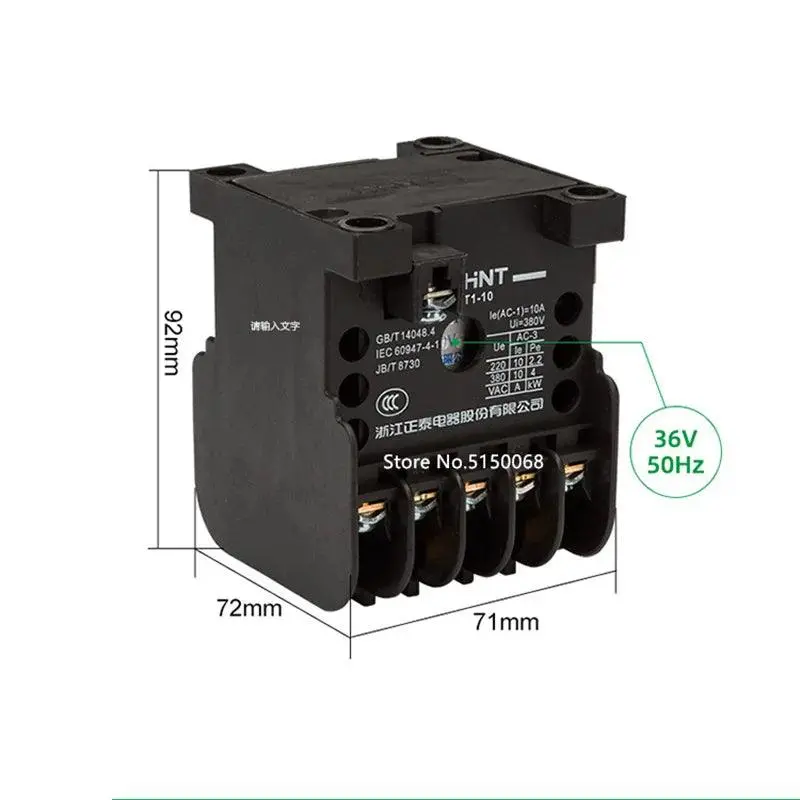 Cjt1 Series Ac Contactor 10A-150A 9