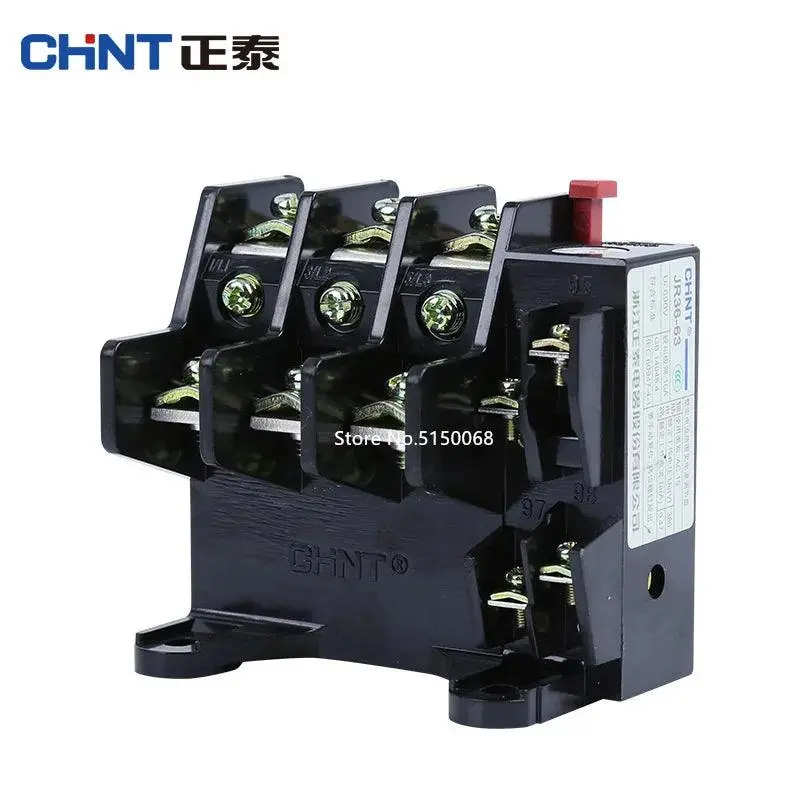 Original Chint Jr36-20 Jr36-63 Jr36-160 Thermal Overload Relay Protector Jr36 4