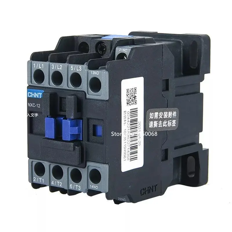 Chint Nxc Series Ac Contactor 06A To 160A 220V 380V 3P 4P Industrial Electrical Contactor 1