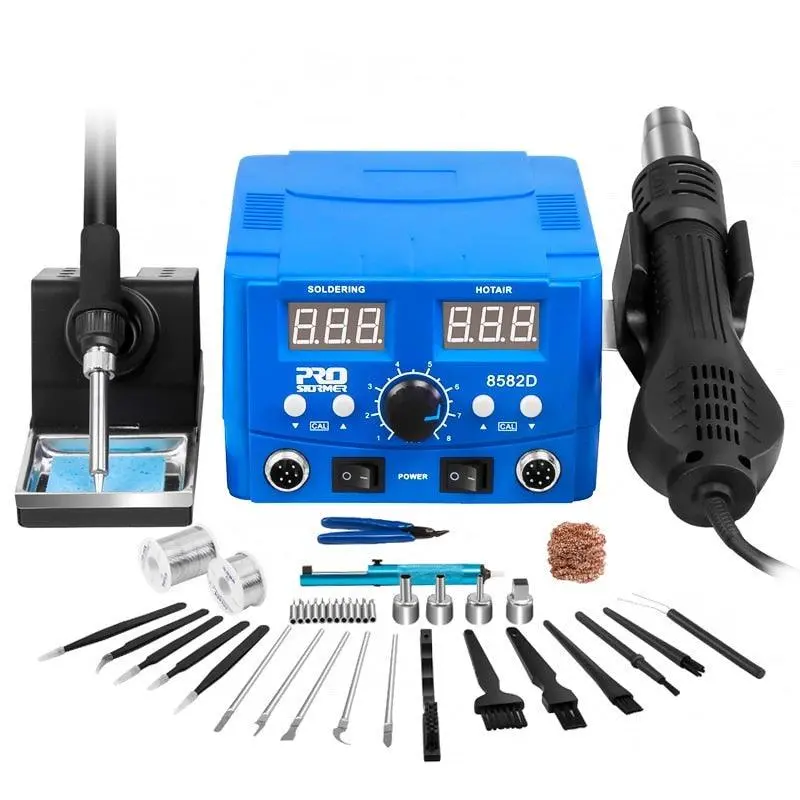 Prostormer- 800W Smd Soldering Station Quick Heat| Au/Us/Eu/Uk Plug Optional 1