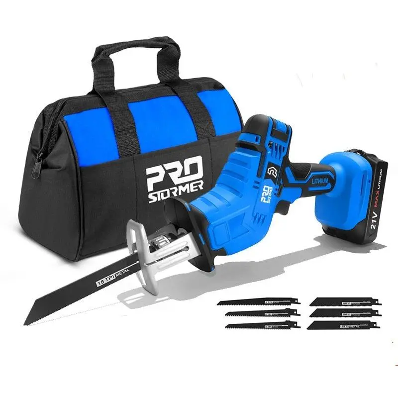 Prostormer- Cordless Reciprocating Saw 21V| Au/Us/Eu/Uk Plug Optional 1
