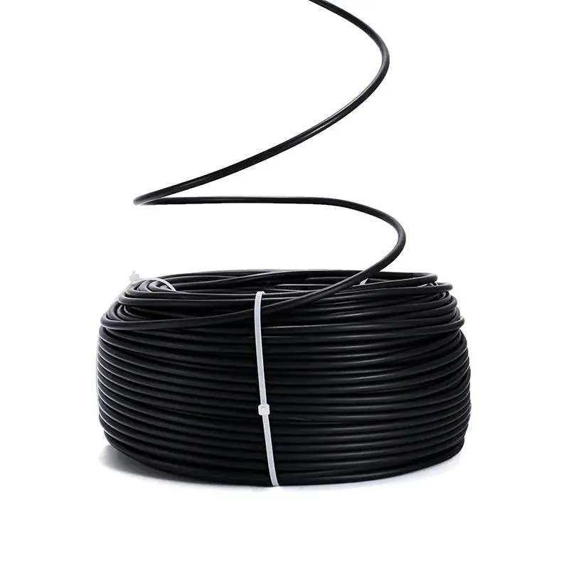 Pv1-F-1*4/H1z2z2-K Solar Panel Extension Pv Cable Copper Wires Black And Red 2.5/4/6Mm2 Pv Cable 10/12/14 Awg 1