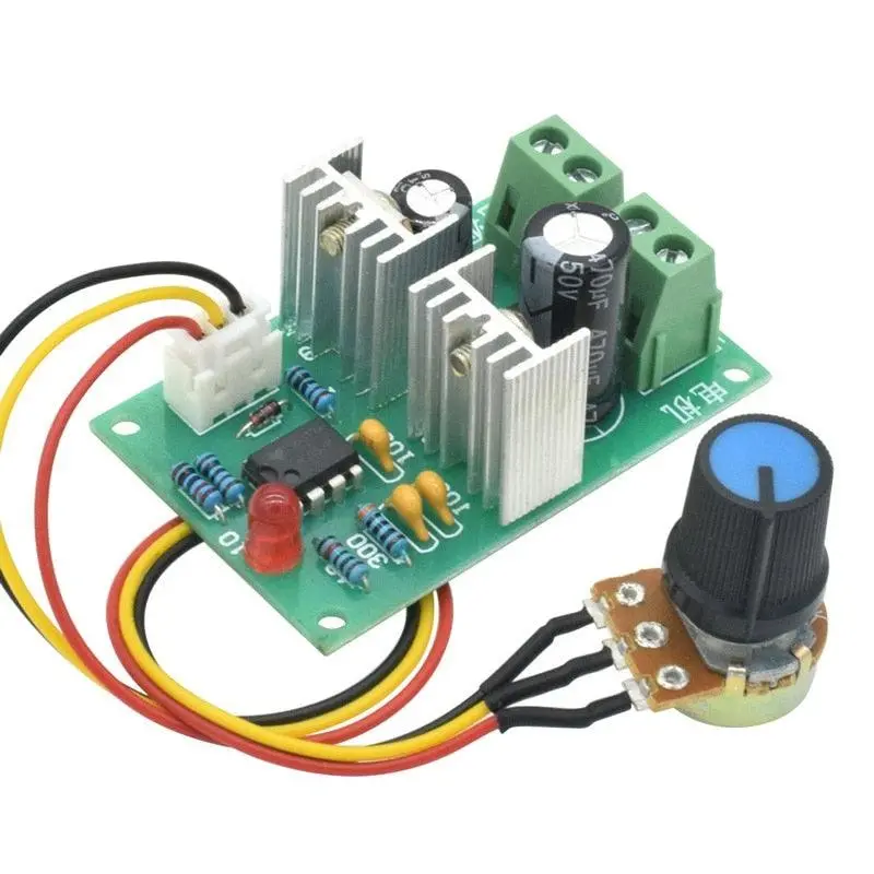 Pwm Speed Controller Dc Motor 0~100% Adjustable Drive Module Input 3A Dc12-36V 100W 1