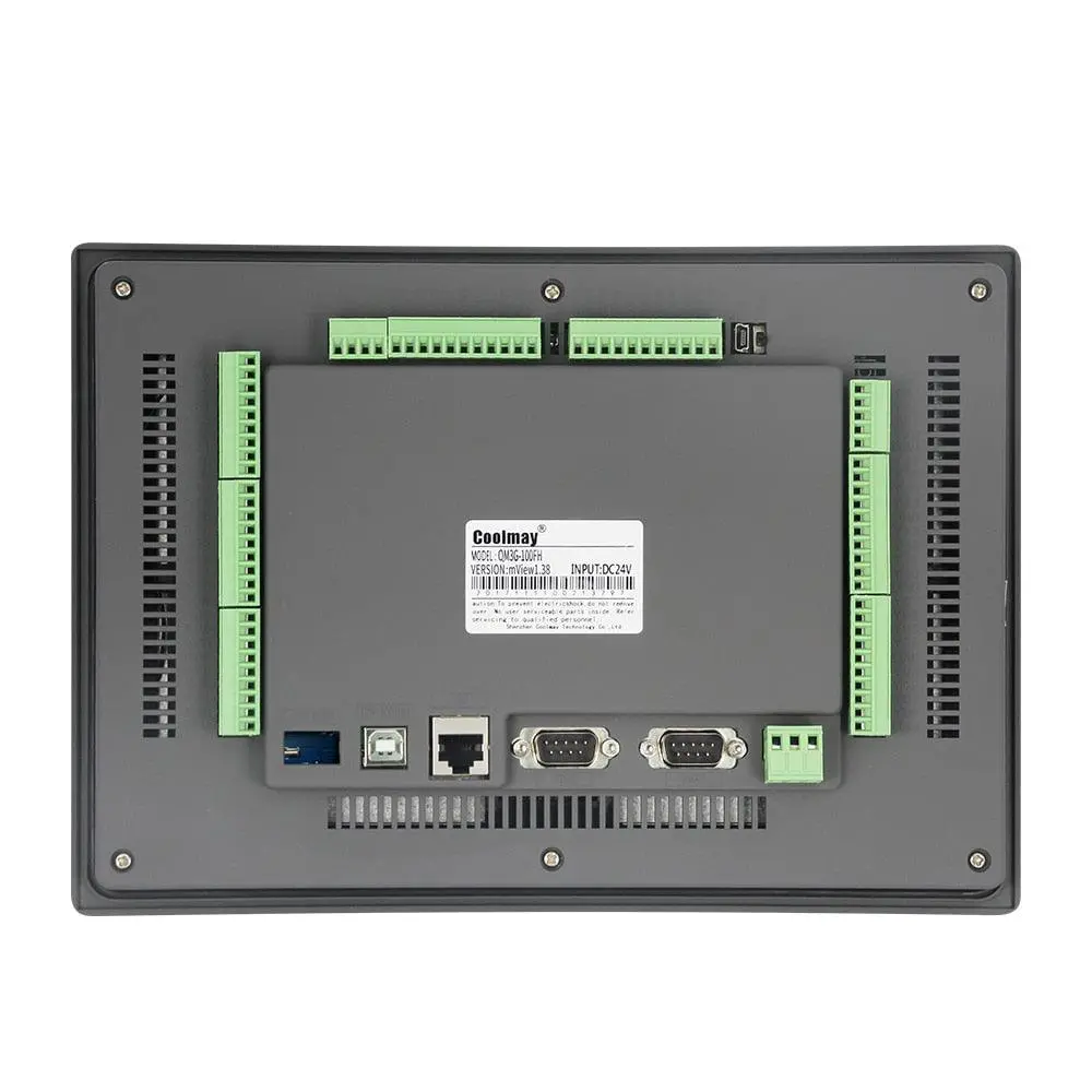 Qm3g-100Fh Big Size 10 Inch 1024*600 Plc Programmable Controller 1