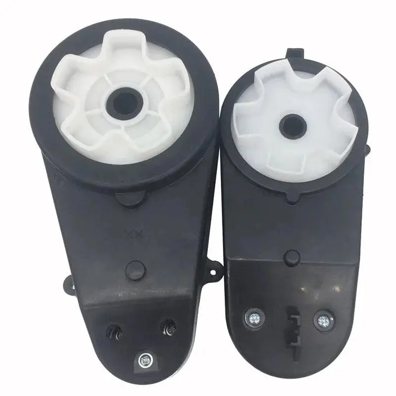 Remote Control Car 5 Plum Gearbox With Motor Dc 6V 12V Children Electric Car Gear Box,Toy Car Dc Engine Reducer 550 And 390 1