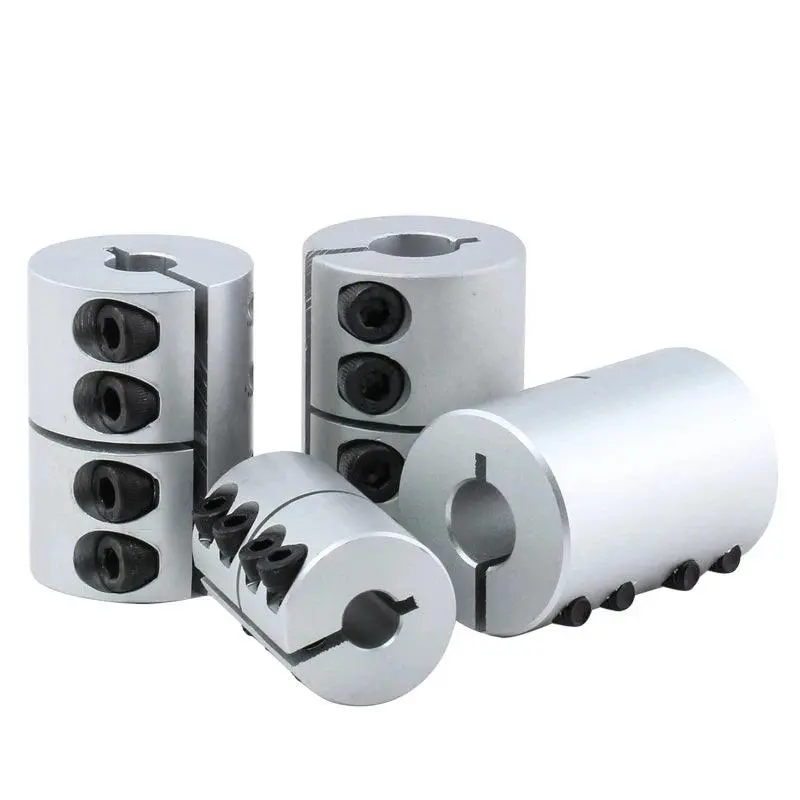 Rigid Coupling Shaft Rod Coupler Section Cnc Stepper Servo Motor Carving Machine Linear Lead Screw D20 L25 D20l30 Bore 4Mm-10Mm 1