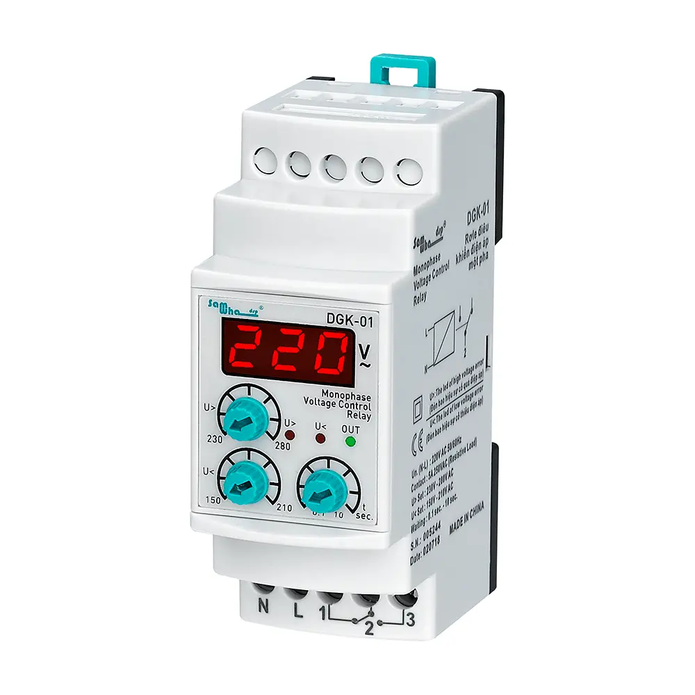 Samwha-Dsp Dgk-01 220Vac Ultra-Small Voltage Protection Relay 1