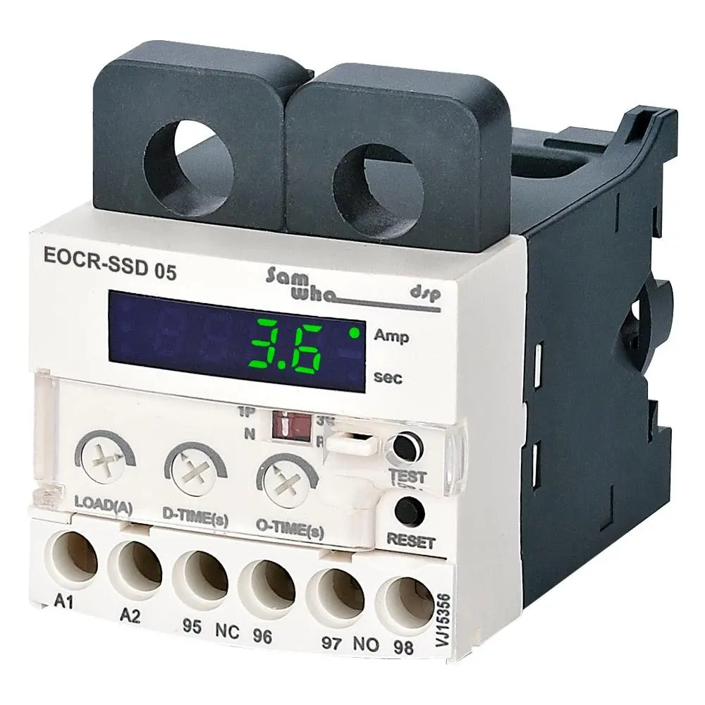 Samwha-Dsp Eocr-Ssd Digital Electronic Overload Relay Motor Protector 1