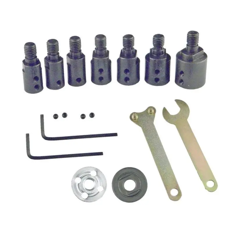 Saw Blade Adapter M10 5/8/10/12/14/16Mm Drill Spindle Chuck Adapter Grinding Polishing Motor Shaft Connecting Rod Sleeve New 4