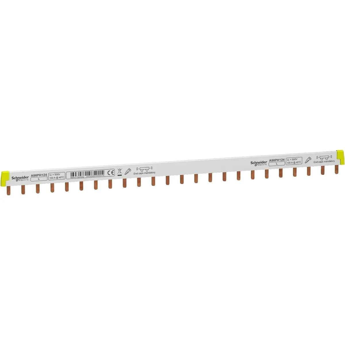 Schneider Electric A9xph124 24X18mm Comb Busbar 24 Channel 1L Use For 1P Mcb Miniature Circuit Breaker 1