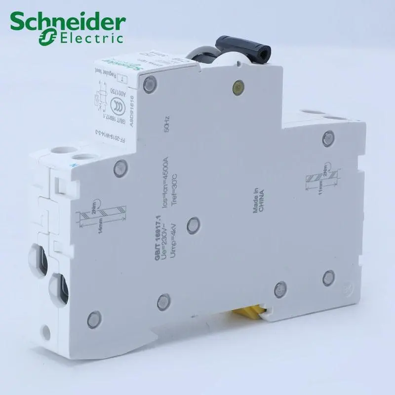 Schneider Electric Idpn Vigi+ 1P+N Leakage Circuit Breaker 30Ma Residual Current Operation Protection Device 10A 16A 20A 25A 32A 2