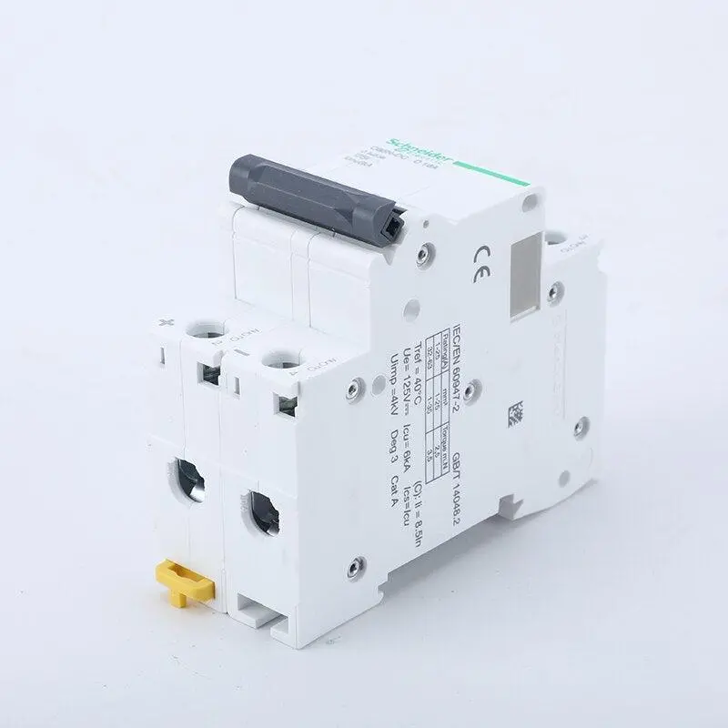 Schneider Electric Multi 9 C65n-Dc Mcb 2P Dc Miniature Circuit Breaker C 1A 2A 4A 6A 10A 16A 20A 25A 32A 40A 50A 63A 4