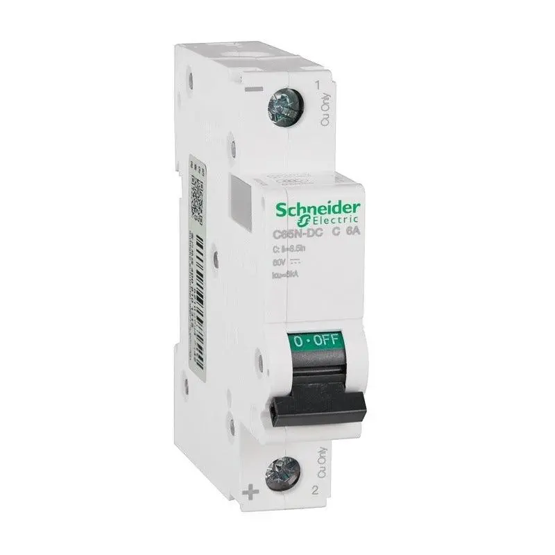 Schneider Electric Multi 9 C65n-Dc Mcb Dc Miniature Circuit Breaker C 1P 1