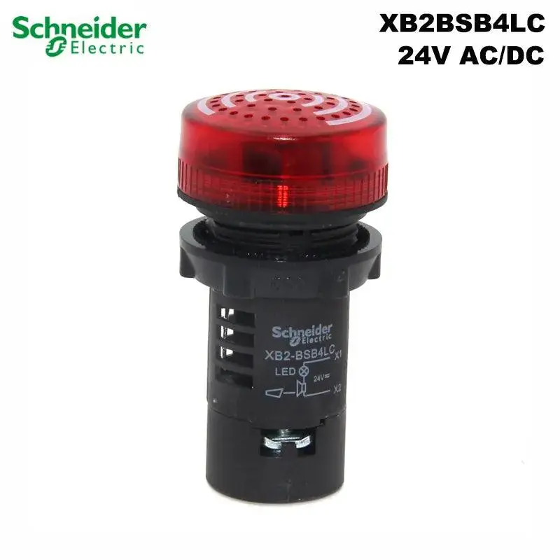 Schneider Electric Xb2bsb4lc 24Vac/Dc Buzzer With Light Xb2-Bsm4lc 220Vac 1