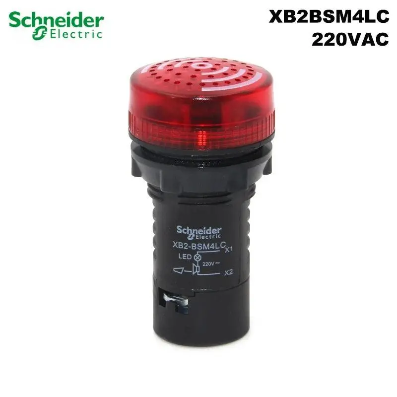 Schneider Electric Xb2bsb4lc 24Vac/Dc Buzzer With Light Xb2-Bsm4lc 220Vac 2