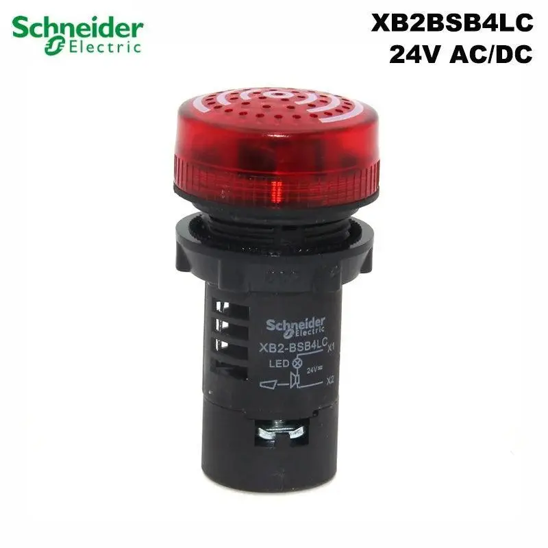 Schneider Electric Xb2bsb4lc 24Vac/Dc Buzzer With Light Xb2-Bsm4lc 220Vac 1