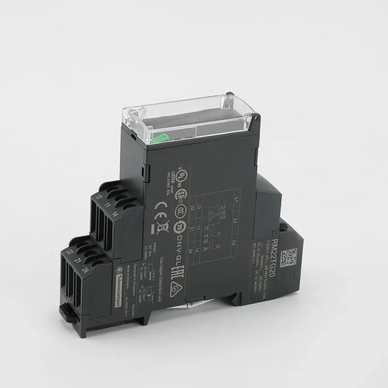 Schneider Harmony Modular 3-Phase Supply Control Relay 8A 2Co 183-528Vac Rm22tg20 Rm22tr3 380-480Vac 1