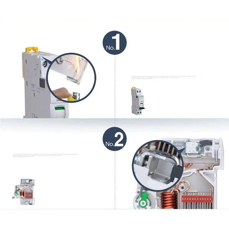 Schneider- Mcb Circuit Breaker Idpna 1P+N/ 6A-40A 3