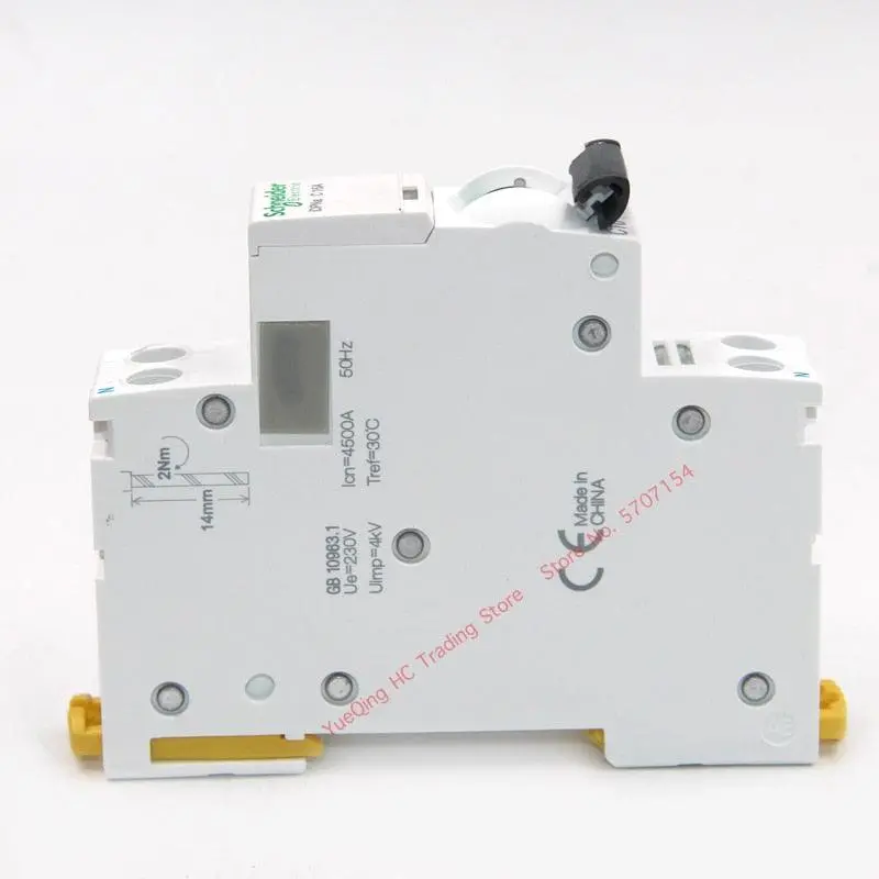 Schneider- Mcb Circuit Breaker Idpna 1P+N/ 6A-40A 5