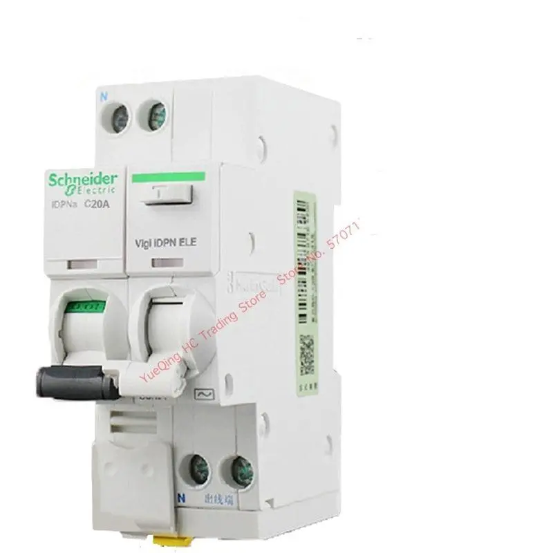 Schneider- Orignal Idpna 1P+N 30Ma Mini Leakage Rcbo Breaker 3