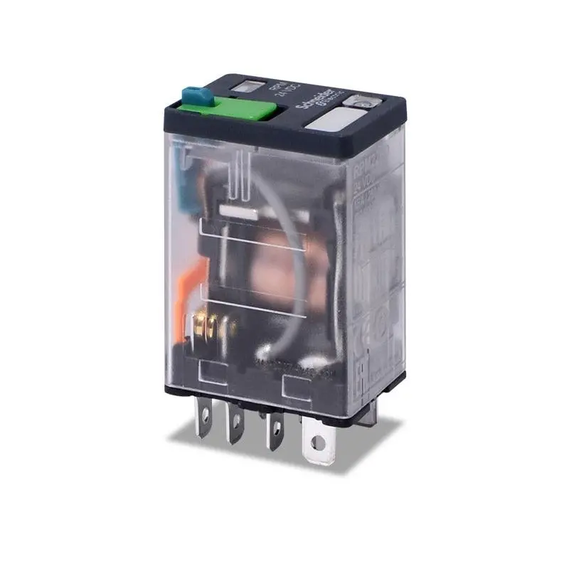 Schneider Power Relay Dc24v Ac230v 15A 8 Pins 2 Nc/No Rpm22bd Rpm22p7 With Led 1