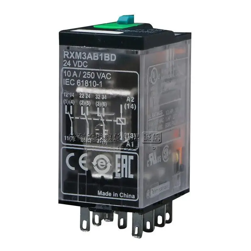 Schneider- Rxm Miniature Relays Without Led|  Rxm3ab1jd  Rxm3ab1bd  Optional 1