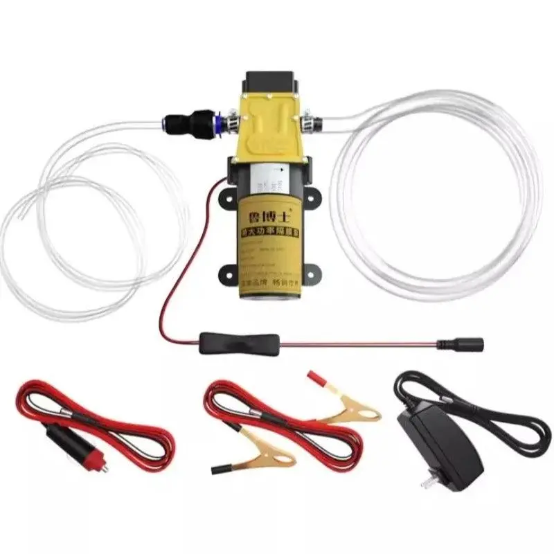 Self Service Car Maintenance 12V Dc Oil Change Tool Oil Pump Car Mounted Cigarette Lighter Self Suction Electric Oil Pump 220V 1