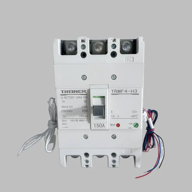 Shunt Trip Breaker Trmf4-250 Mould Case Circuit Breaker Mccb 250F/3P 100A-250A 1
