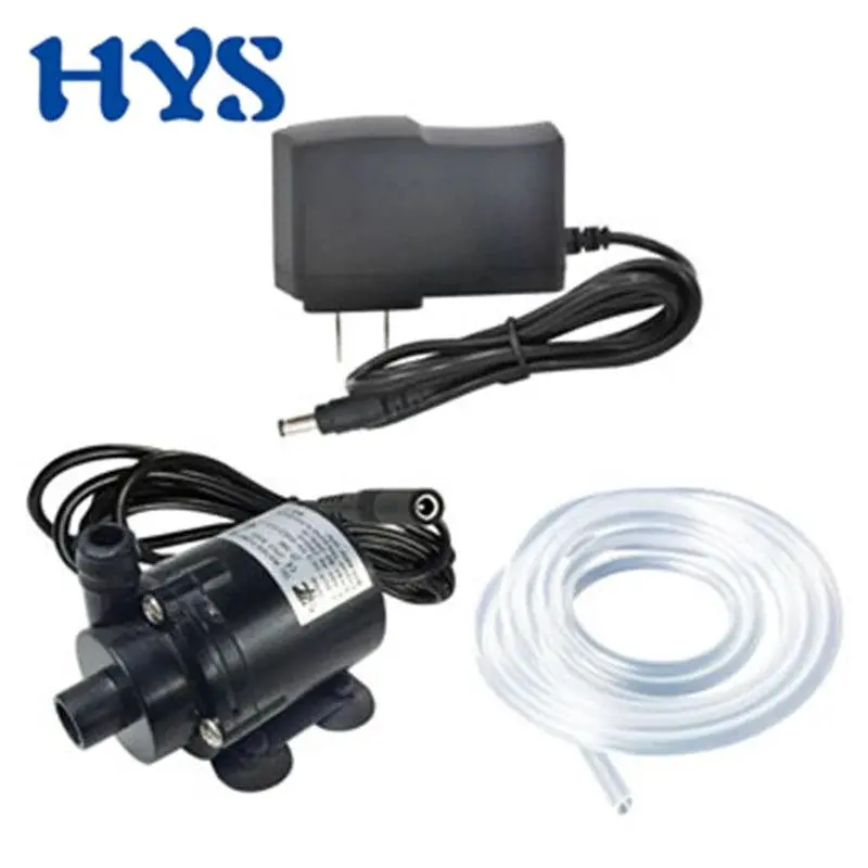 Small Water Pomp Dc 12V Lift 2.2M 280L/H Submersible Pump Usb 5V Electric Brushless Motor Pump Ac 220V Fish Tank Water Dispenser 1