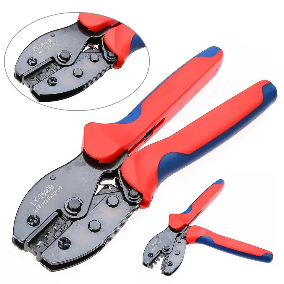 Solar Crimping Tool For Solar Connector Solar Cable 2.5/4/6Mm2, Pv Crimp Tools For Diy Solar Power System 1