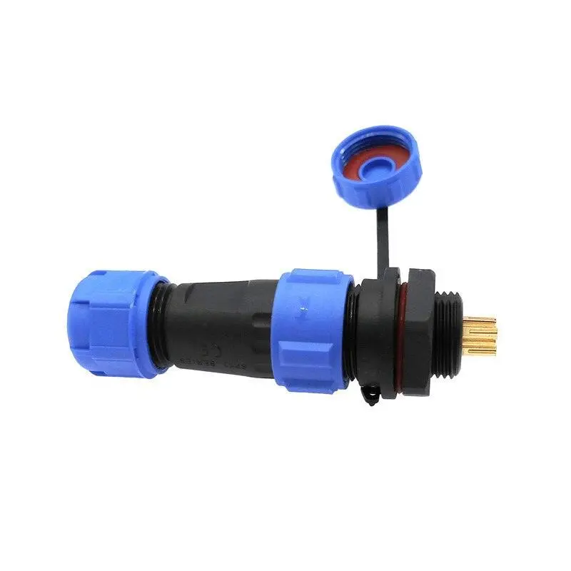 Sp1310 Sp1312 Waterproof Connector Sp13 2Pin 3Pin 4Pin 5Pin 6Pin 7Pin 9Pin Ip68 Connectors Plug And Socket 4