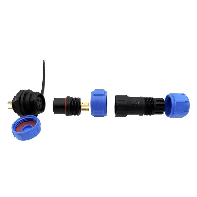 Sp1310 Sp1312 Waterproof Connector Sp13 2Pin 3Pin 4Pin 5Pin 6Pin 7Pin 9Pin Ip68 Connectors Plug And Socket 5