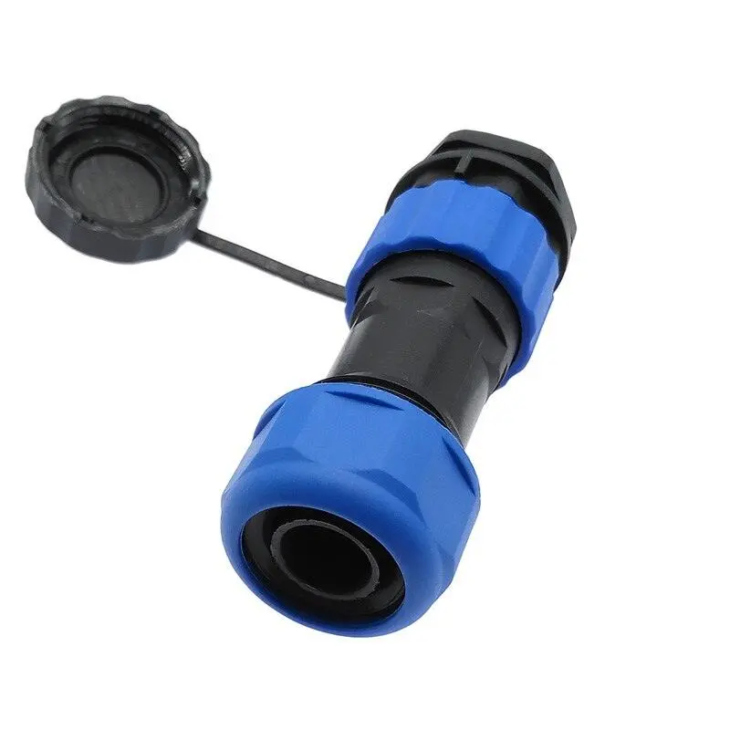 Sp20 Corrugated Pipe Ip68 Waterproof Connector 1/2/3/4/5/6/7/9/10/12/14Pin Plug Power Cable Connector 1