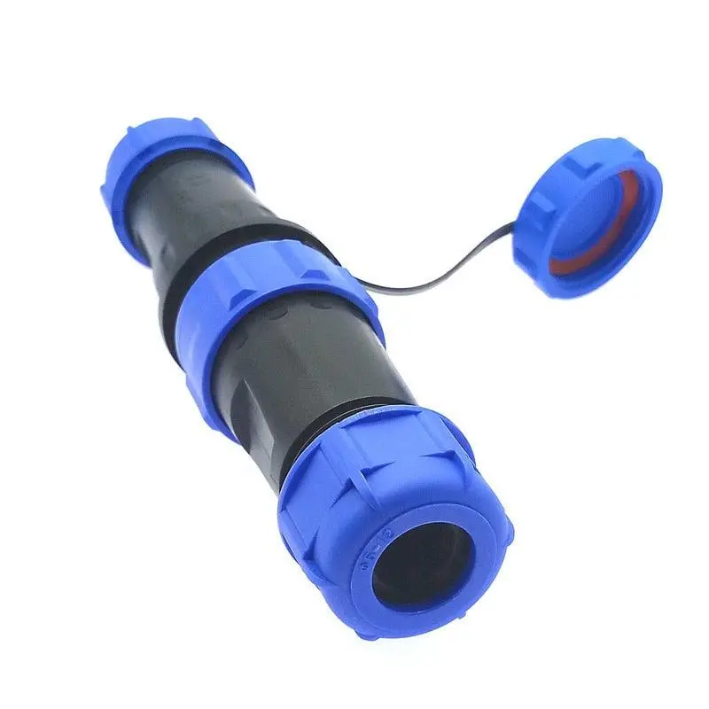 Sp2110 Sp2111  Waterproof Docking Connector 2 Pin 3Pin 4Pin 5Pin 7Pin 9Pin 12Pin Ip68 Power Cable Connector Sp21 1