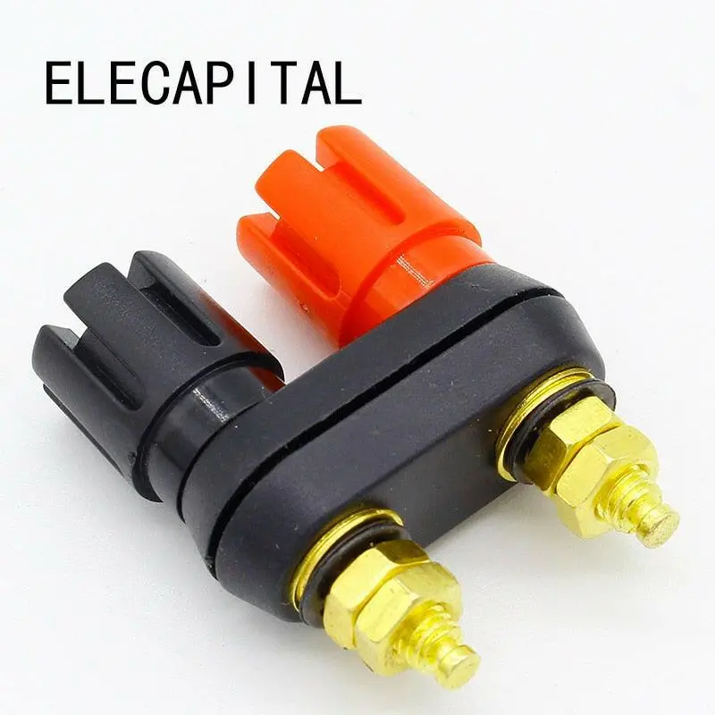 Speaker Banana Plug Binding Post Terminal Connector Banana Socket Dual Female Banana Plug For Speaker Amplifier 1Pc 1