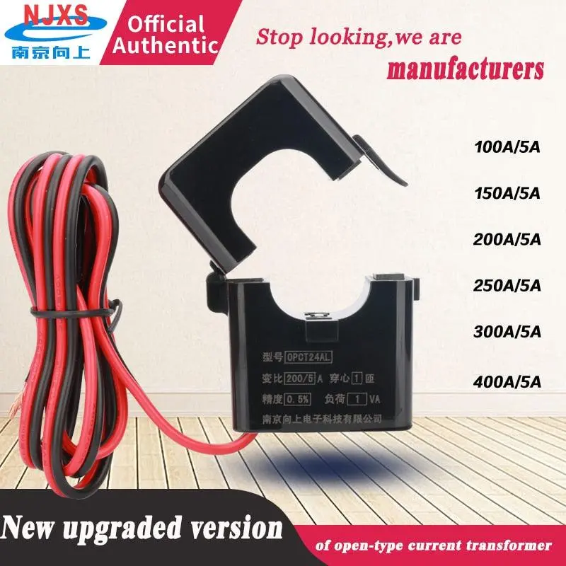 Split Core Current Transformer 5A Opct24al-100A/5A 150A5a 2005A 250:5 400A/5A 1