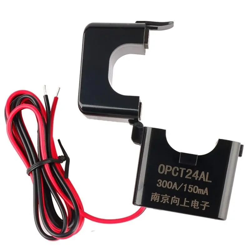 Split Core Current Transformer Open Type Opct24al 100A:1V 150A 200A/1V 300A/1V 200A/5V 6